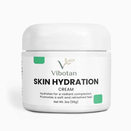 Vibotan Skin Hydration Cream jar on a white background