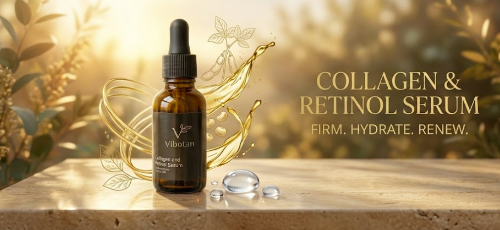 Reveal Radiant Skin with Vibotan’s Glycolic Acid Exfoliating Serum with Vitamin E and Squalane