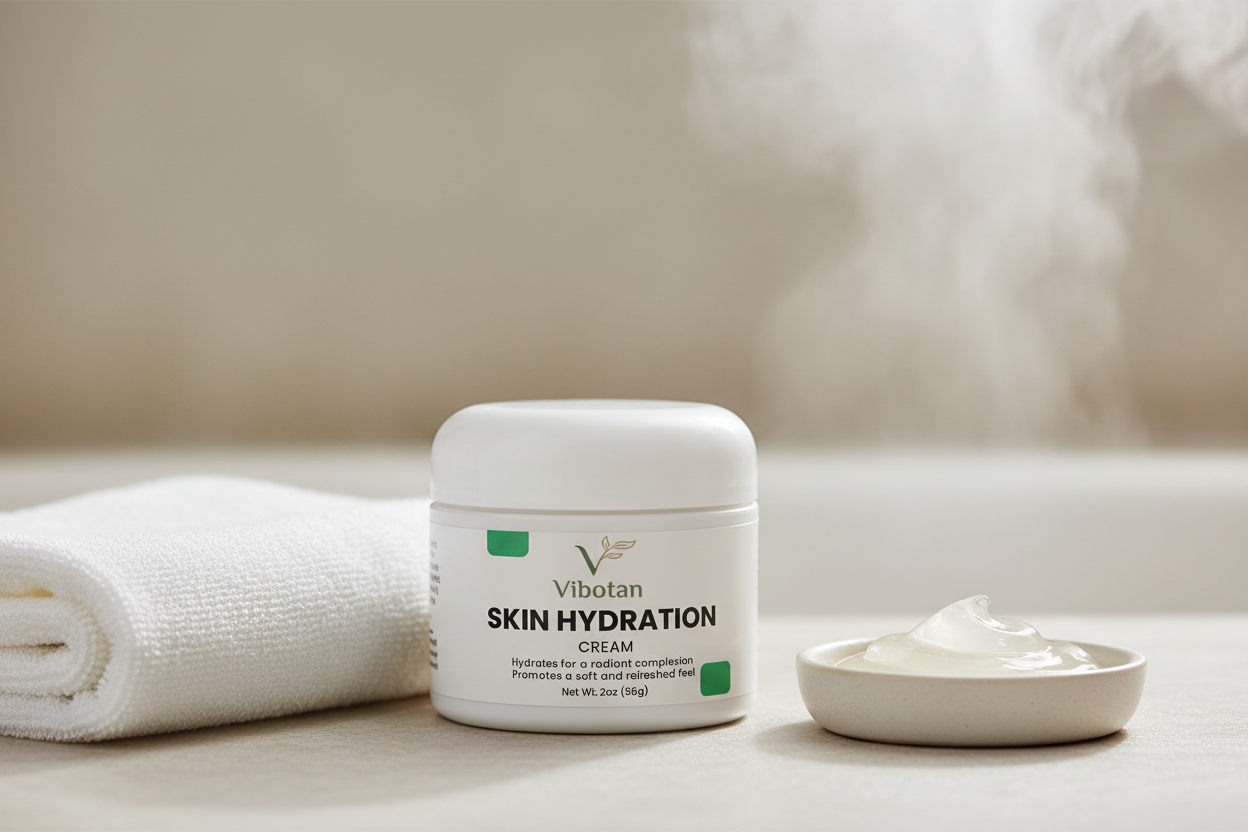 Vibotan Skin Hydration Cream With Hyaluronic Acid 2 oz