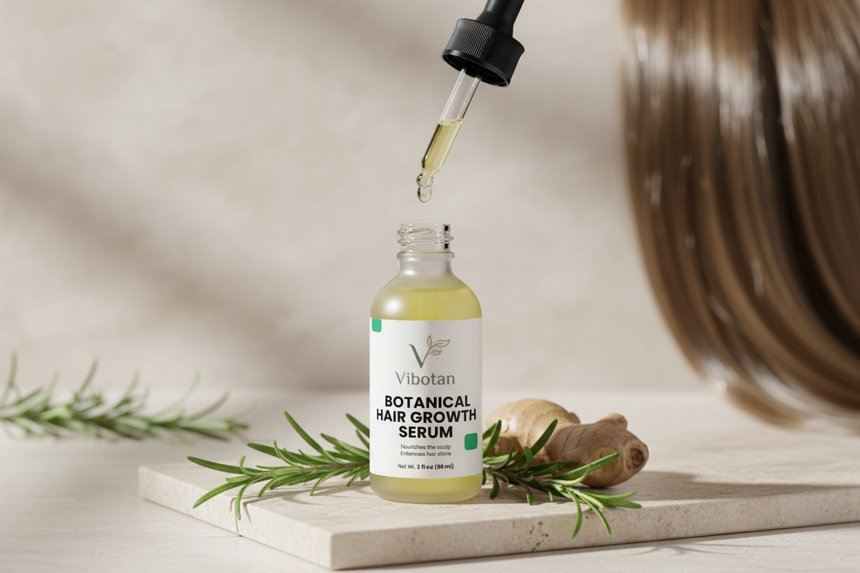 Vibotan Botanical Hair Growth Serum With Rosemary and Densidyl 2 fl oz