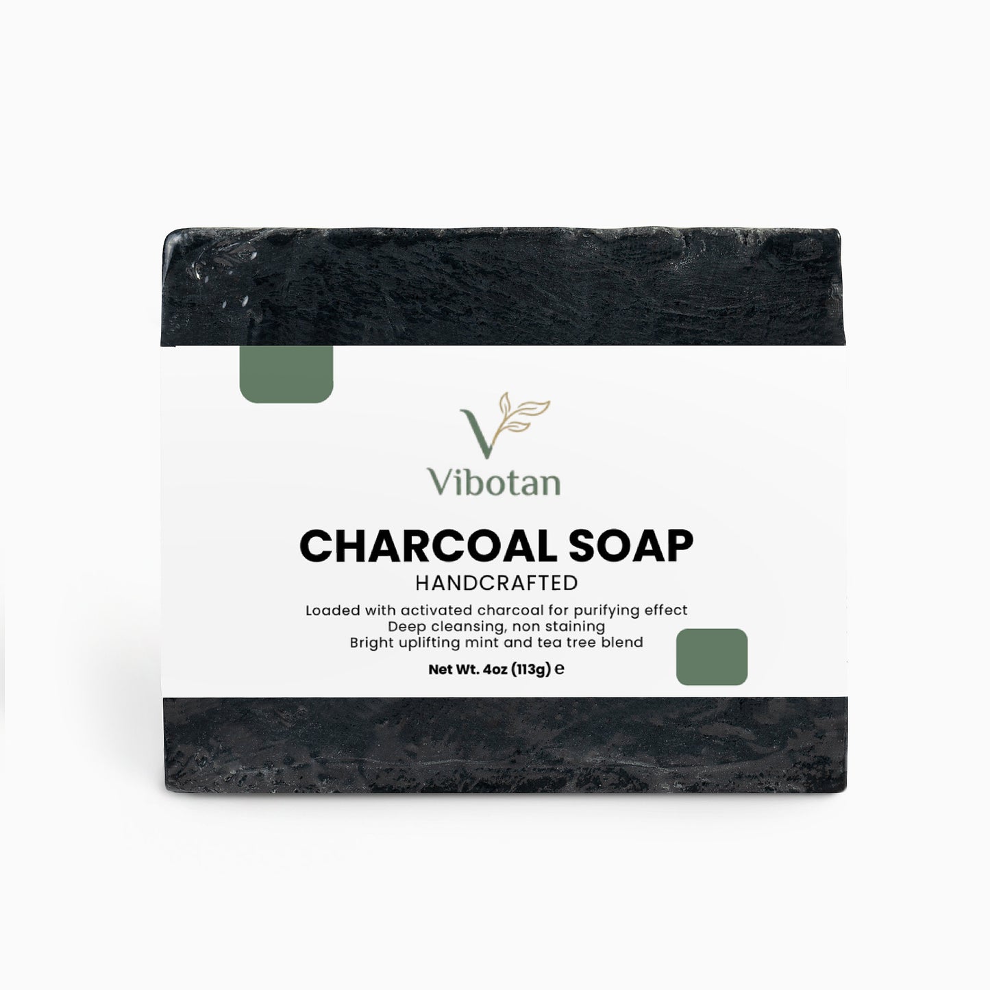 Vibotan Charcoal Soap Bar