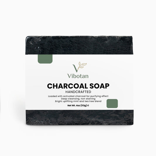 Vibotan Charcoal Soap Bar