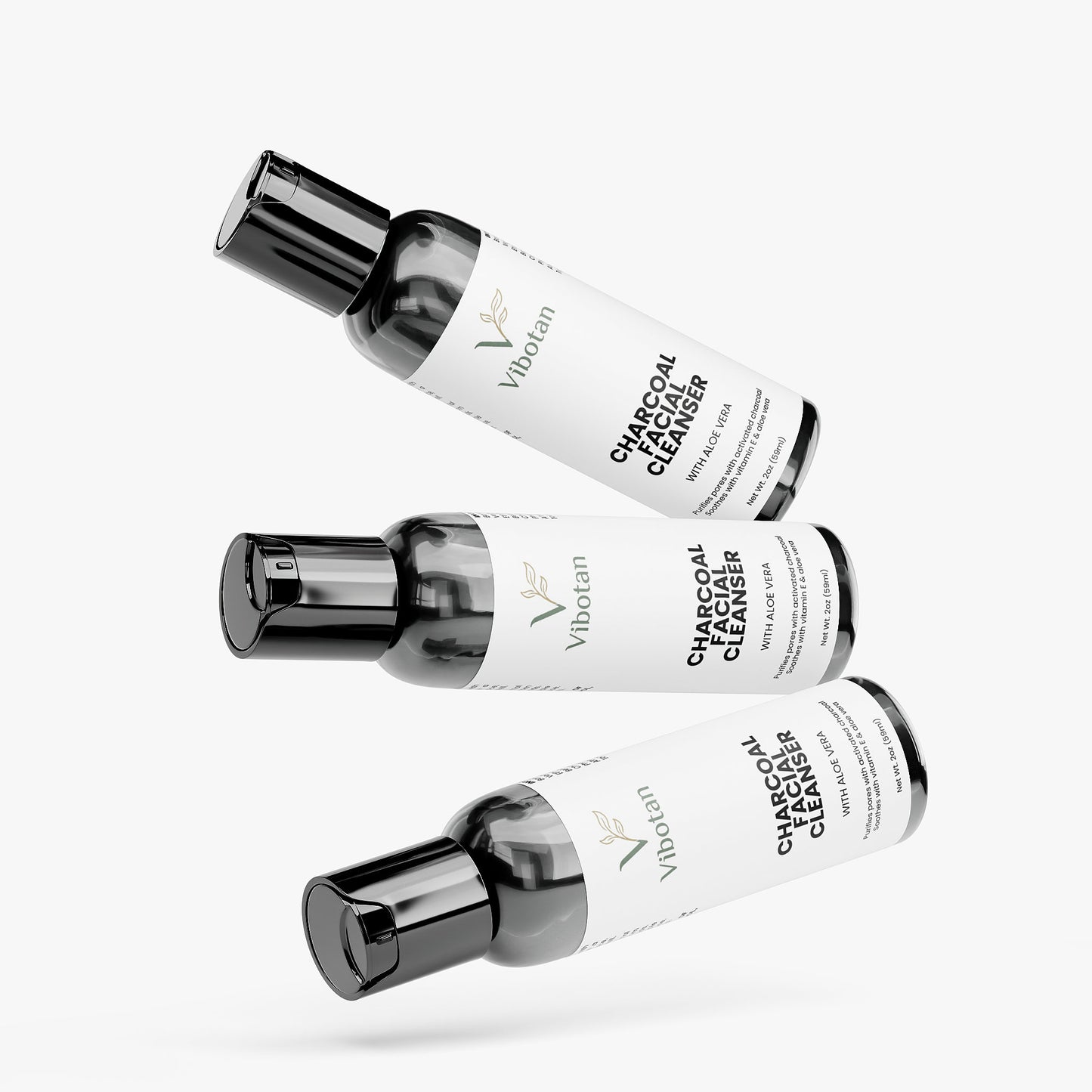 Vibotan Charcoal Facial Cleanser 2 oz