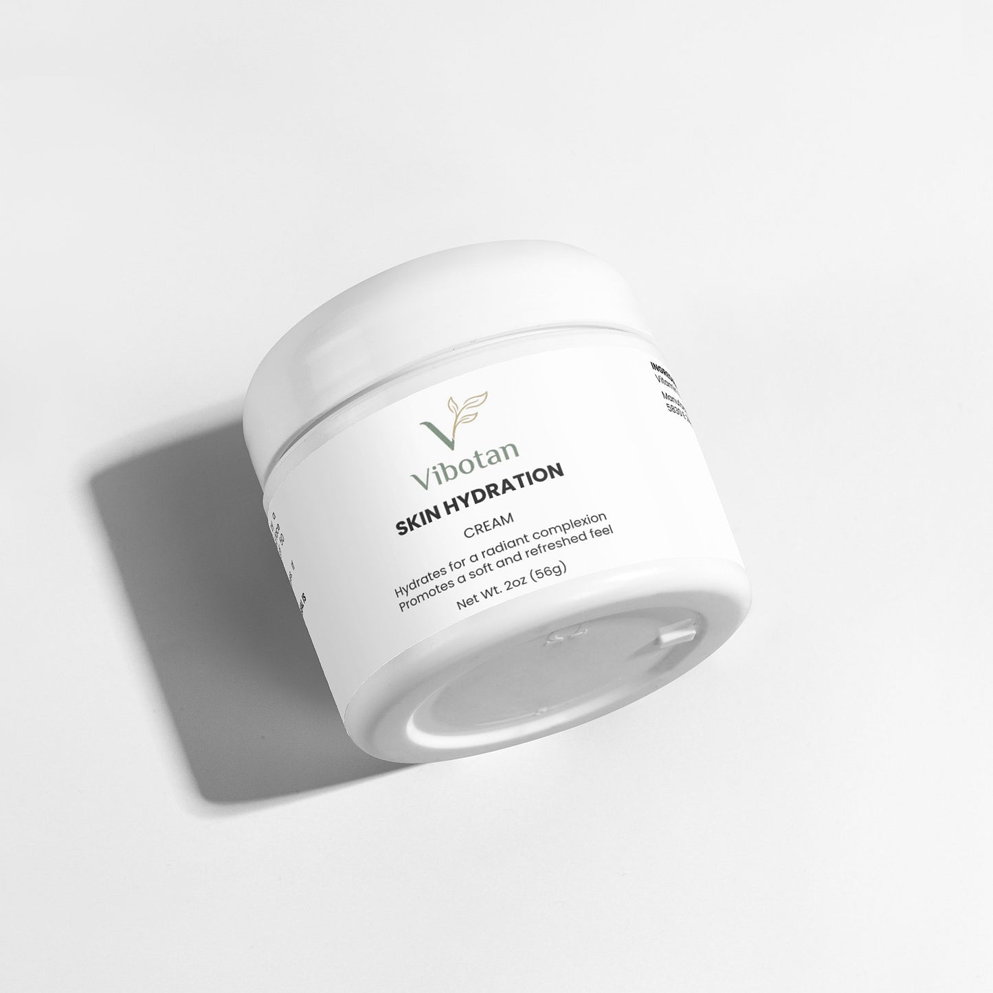 Vibotan Skin Hydration Cream With Hyaluronic Acid 2 oz