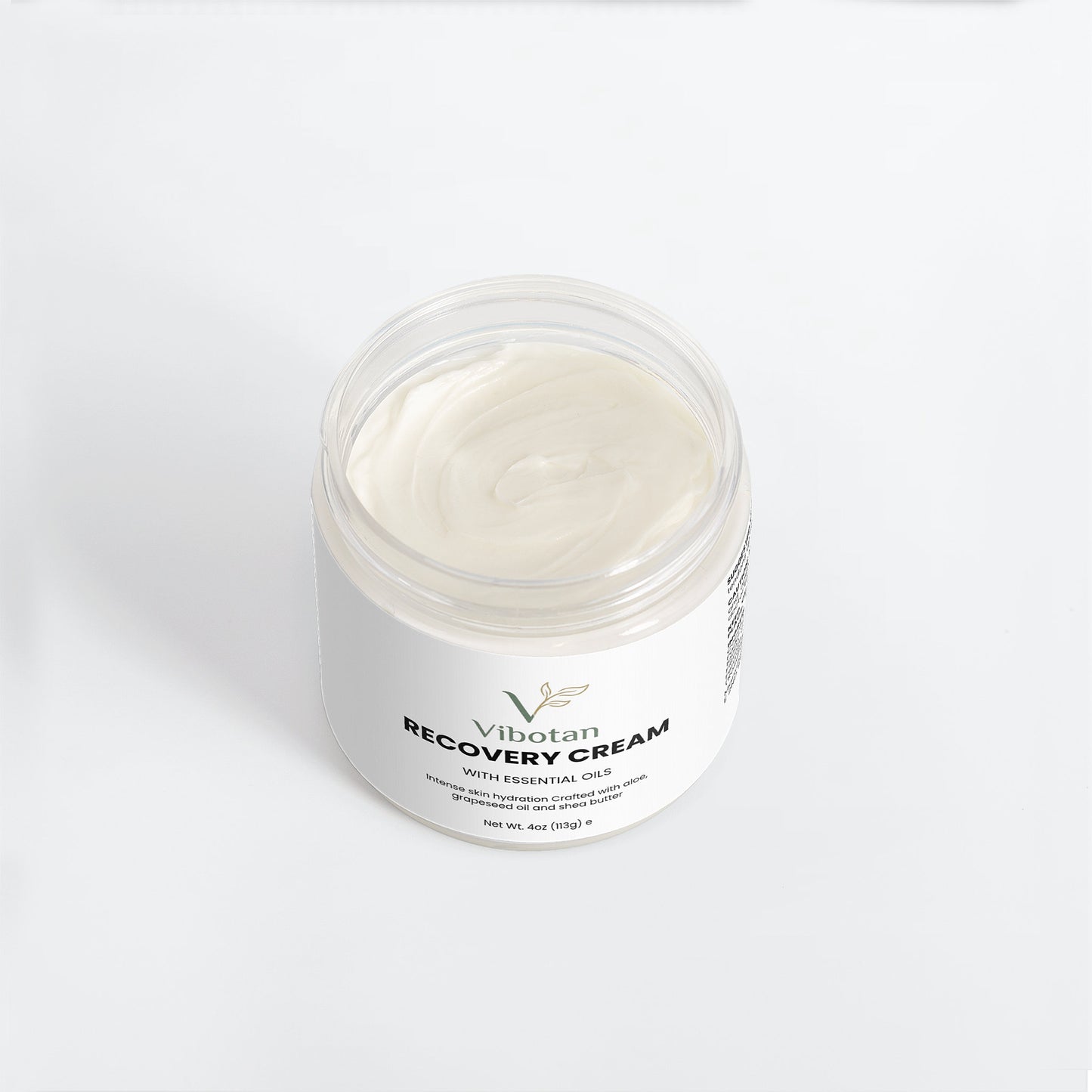 Vibotan Recovery Cream Aloe and Essential Oil Comfort Cream 4 oz