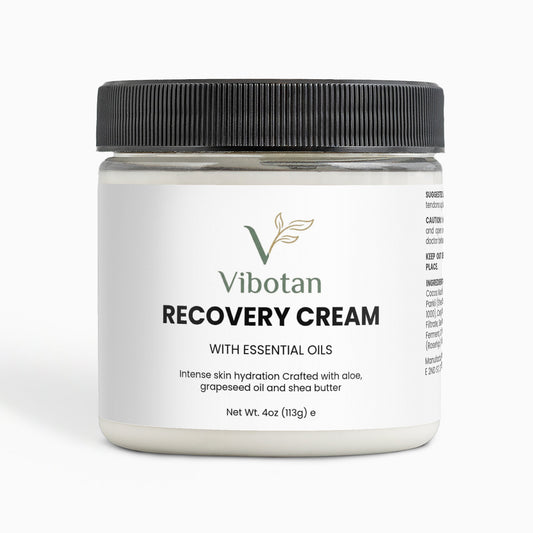 Vibotan Recovery Cream Aloe and Essential Oil Comfort Cream 4 oz