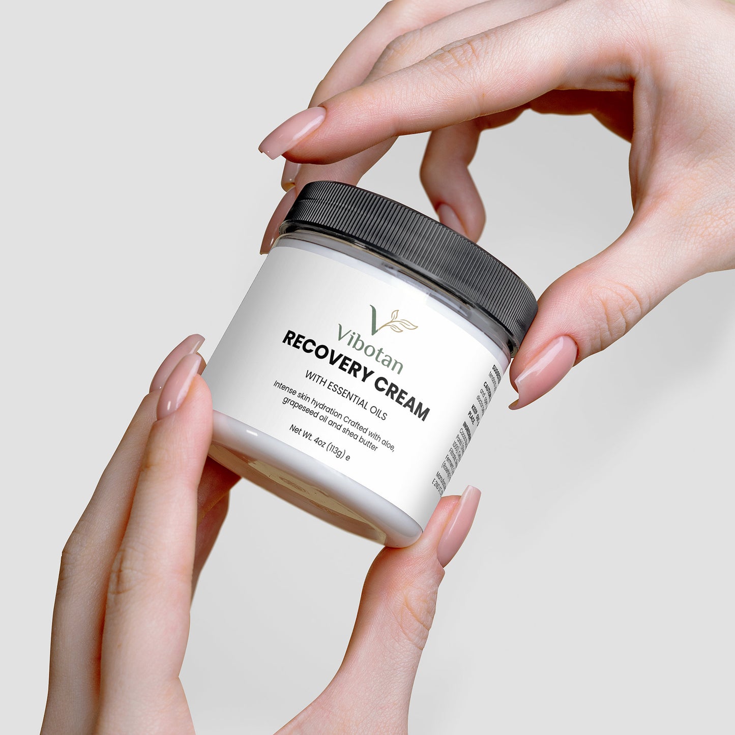 Vibotan Recovery Cream Aloe and Essential Oil Comfort Cream 4 oz