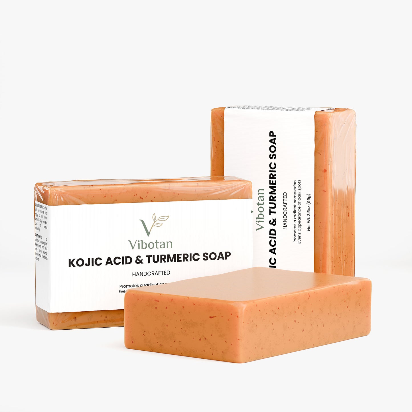 Vibotan Kojic Acid and Turmeric Soap Bar 3.5 oz