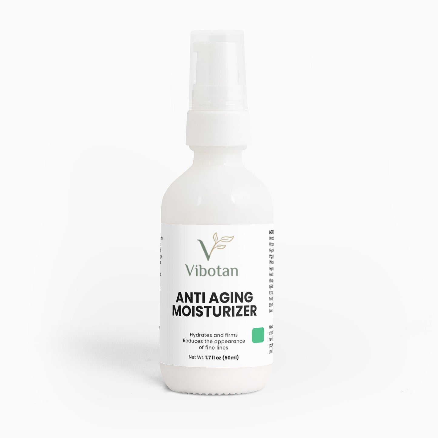 Vibotan Anti Aging Moisturizer for Mature Skin Hydration and Firmness