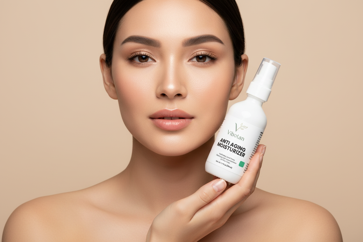 Vibotan Anti Aging Moisturizer for Mature Skin Hydration and Firmness