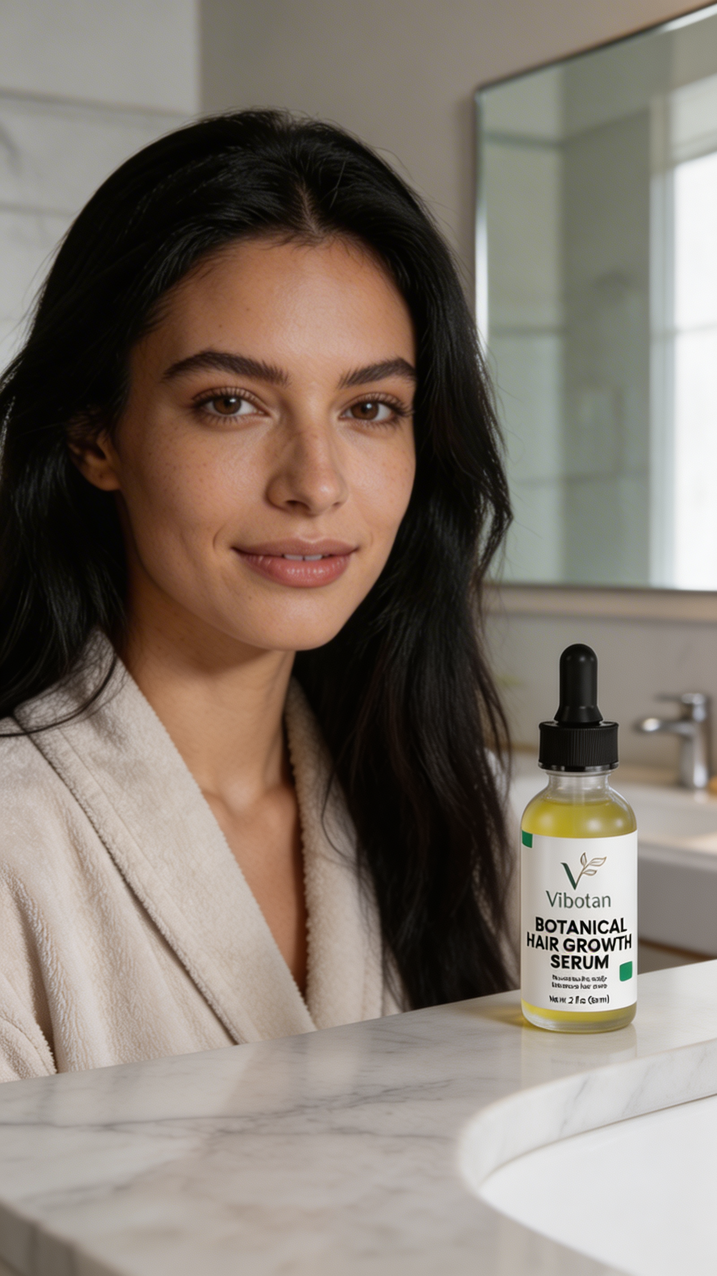Vibotan Botanical Hair Growth Serum With Rosemary and Densidyl 2 fl oz